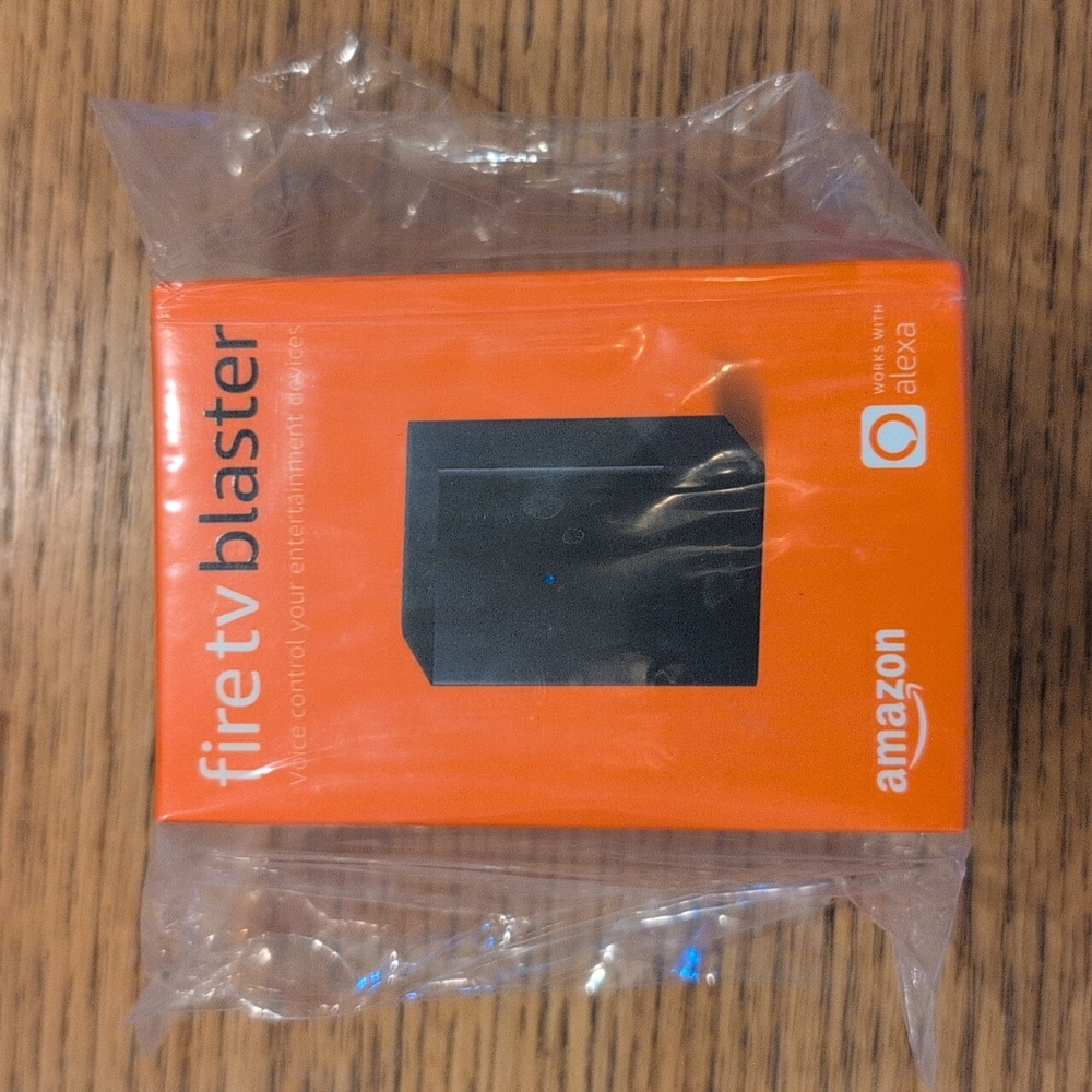 Amazon Fire TV blaster works with Alexa
